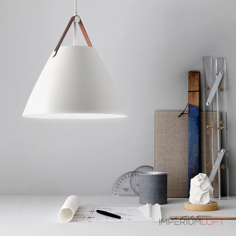 Подвесной светильник Strap D26 Grey от ImperiumLoft