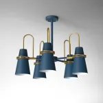 Люстра на штанге REINAR A D64 Blue от ImperiumLoft