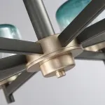 Подвесная люстра POT D70 6 lamps Transparent от ImperiumLoft