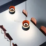 Подвесной светильник ILO D18,5 yellow/pink от ImperiumLoft