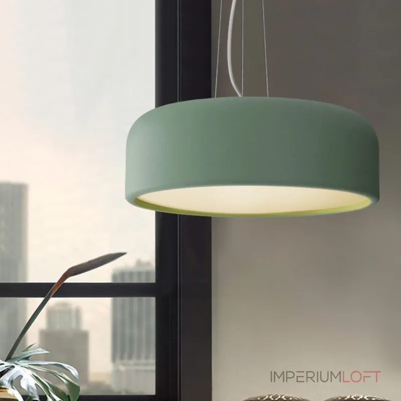 Потолочный светильник CYLINDER B D60 Green от ImperiumLoft