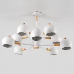 Люстра на штанге SVEN 8 lamps Green от ImperiumLoft