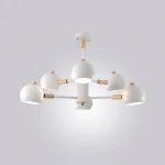 Люстра на штанге SVEN 6 lamps White от ImperiumLoft