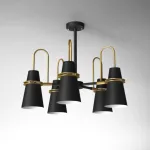 Люстра на штанге REINAR A D64 Black от ImperiumLoft