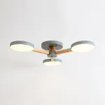 Потолочная люстра TURNA 3 Gray от ImperiumLoft