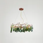 Подвесная люстра AGATE 9 D65 Multicolored от ImperiumLoft