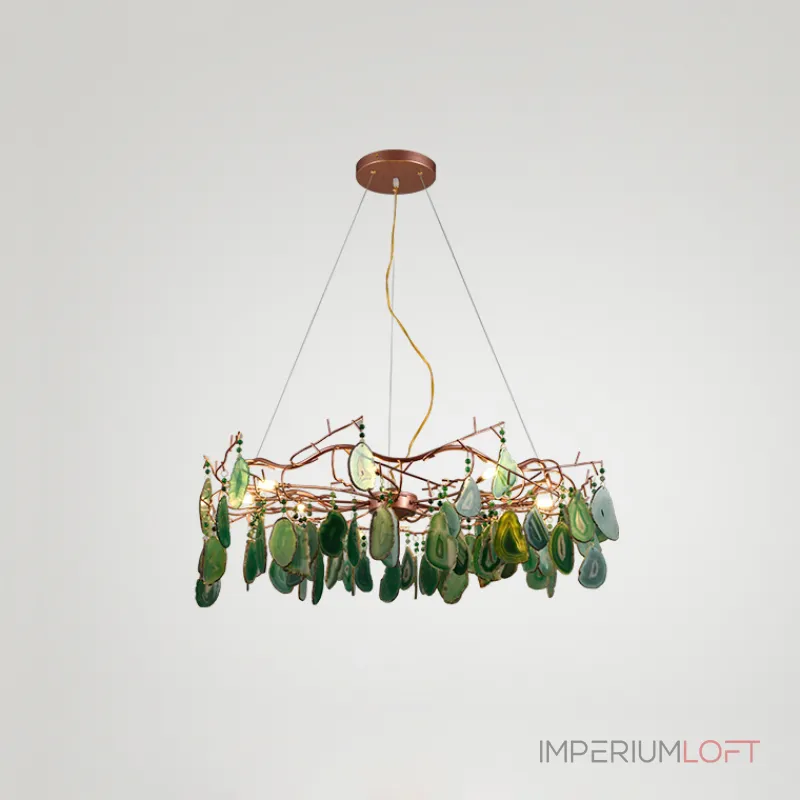 Подвесная люстра AGATE 9 D65 Multicolored от ImperiumLoft