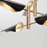 Люстра на штанге Cross cable no 407 D125 4 lights White