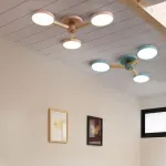 Потолочная люстра TURNA 3 Black от ImperiumLoft