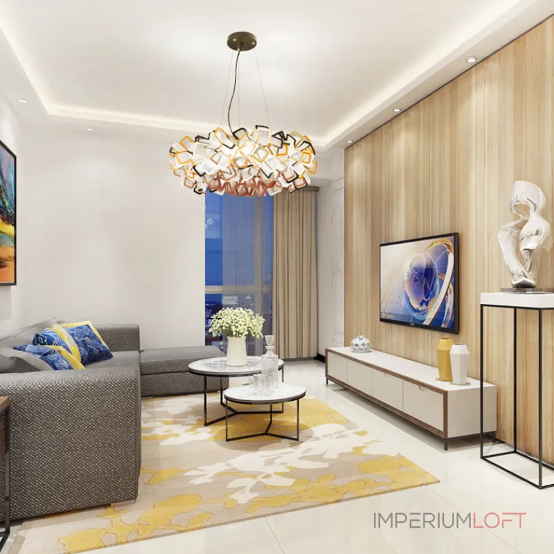 Подвесная люстра CLIZIA D53 Black от ImperiumLoft Подвесная люстра CLIZIA D53 Black от ImperiumLoft