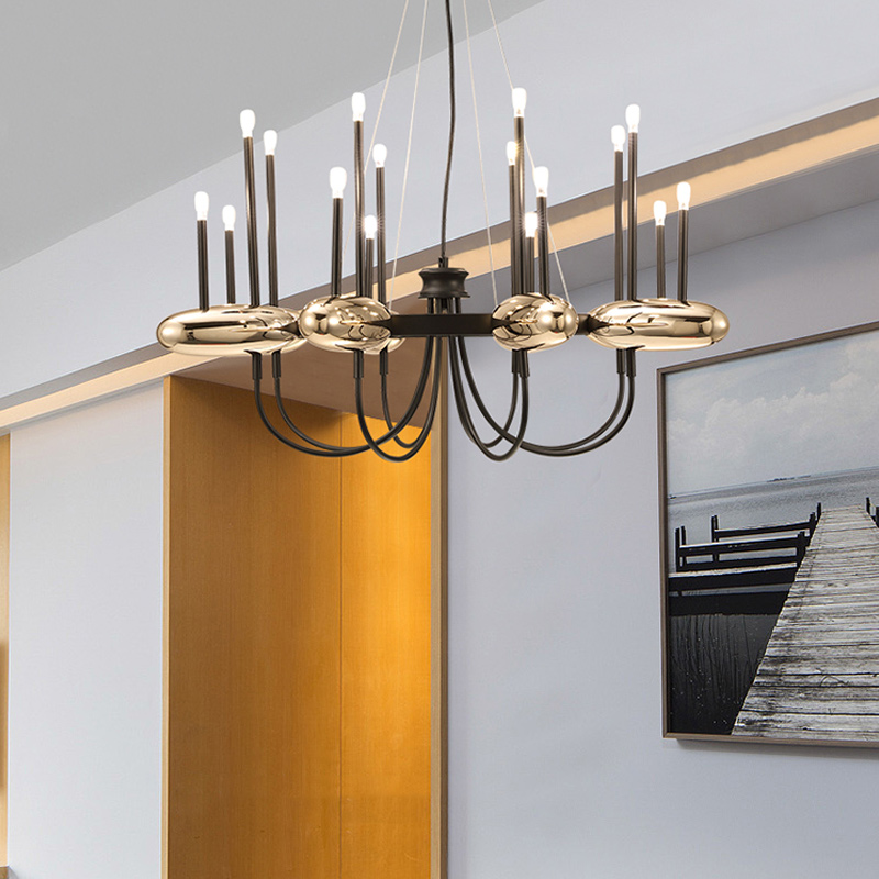 Подвесная люстра HELIUM D65 от ImperiumLoft