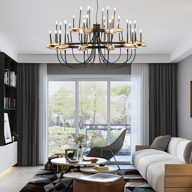 Подвесная люстра HELIUM D65 от ImperiumLoft