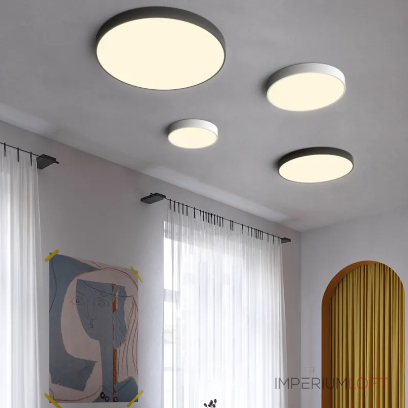 Потолочный светильник DISC BW D50 White от ImperiumLoft Потолочный светильник DISC BW D50 White от ImperiumLoft