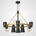 Подвесная люстра REINAR B D101 Black от ImperiumLoft