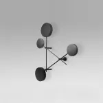 Бра Iride Bernhardt dots 100 cm Черный от ImperiumLoft