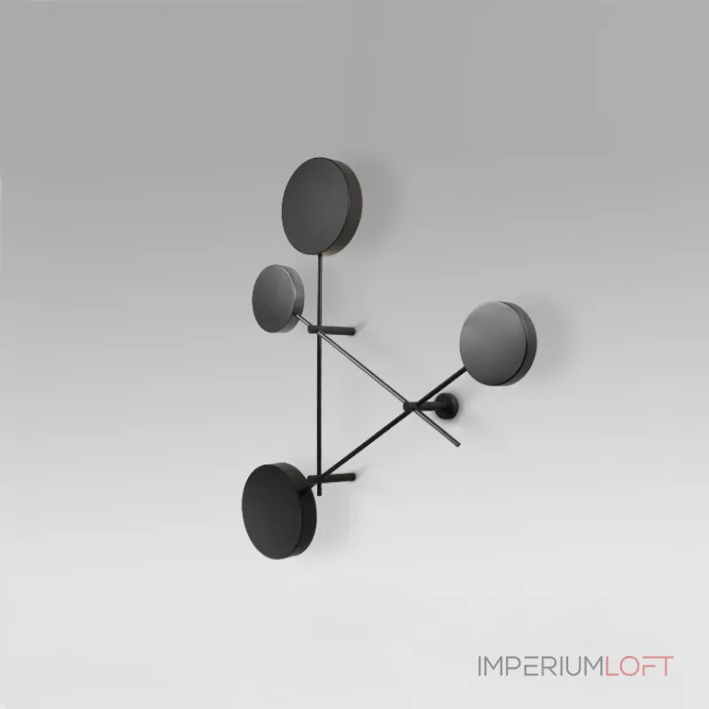 Бра Iride Bernhardt dots 100 cm Черный от ImperiumLoft