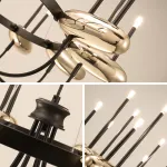 Подвесная люстра HELIUM D65 от ImperiumLoft