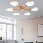 Потолочная люстра TURNA 6 Black от ImperiumLoft