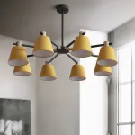 Люстра на штанге NATURA A YELLOW 3