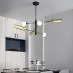 Люстра на штанге SWAY D116 8 lamps от ImperiumLoft