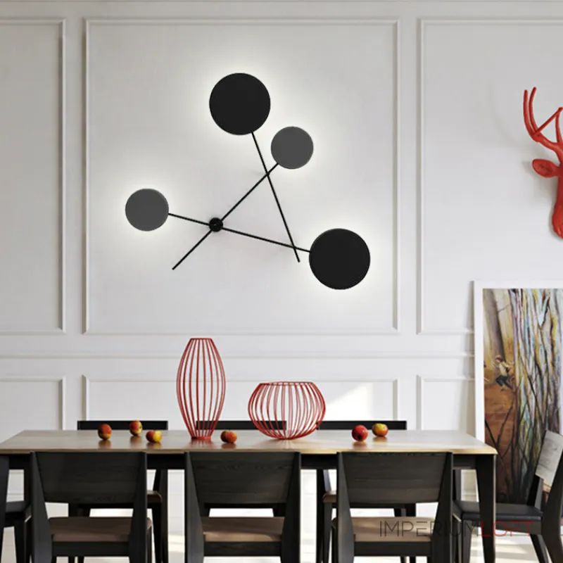 Бра Iride Bernhardt dots 100 cm Черный от ImperiumLoft