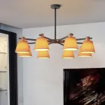 Люстра на штанге NATURA A YELLOW 3