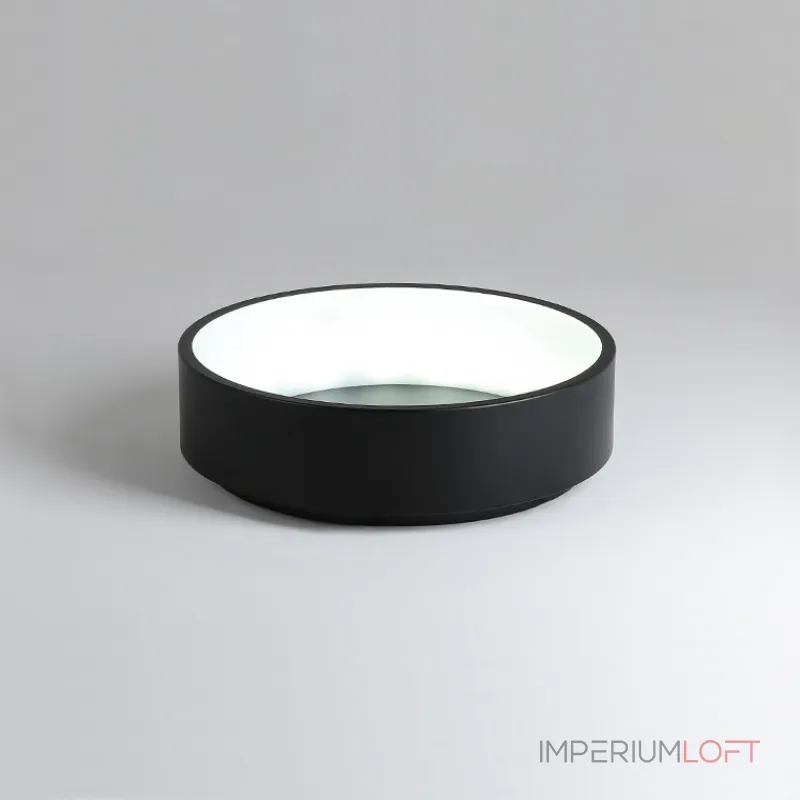Потолочный светодиодный светильник TRAY D45 Black от ImperiumLoft