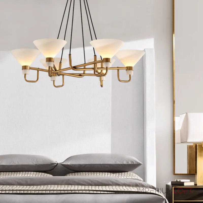 Подвесная люстра LAURISTON Jonathan browning D72 Подвесная люстра LAURISTON Jonathan browning D72