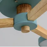 Потолочная люстра TURNA 6 Pink от ImperiumLoft