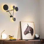 Бра Iride Bernhardt dots 100 cm Черный от ImperiumLoft