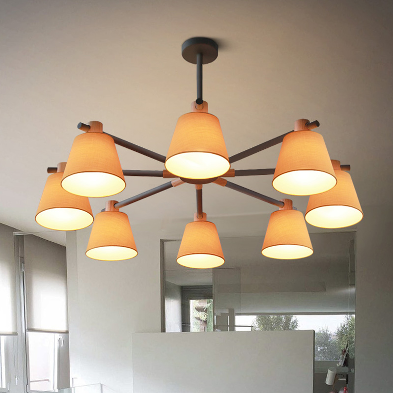 Люстра на штанге NATURA A YELLOW 3