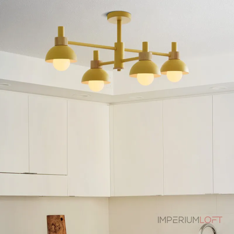 Люстра на штанге FANTA A 4 lights White от ImperiumLoft