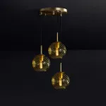 Подвесной светильник Rousseau Cognac от ImperiumLoft