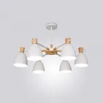 Потолочная люстра FOLKE 6 White от ImperiumLoft