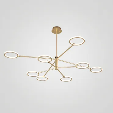 Люстра на штанге RINGLETS D Brass
