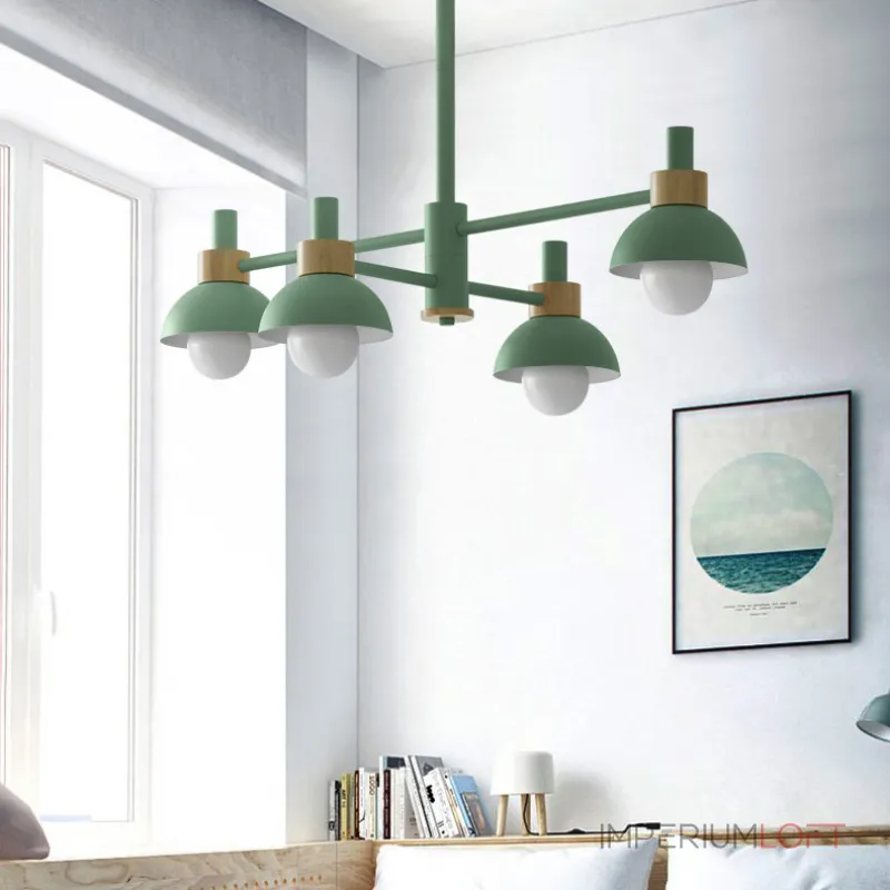 Люстра на штанге FANTA A 4 lights White от ImperiumLoft