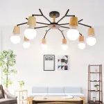 Потолочная люстра LES L3 Black