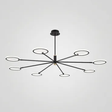 Люстра на штанге RINGLETS C Black Люстра на штанге RINGLETS C Black