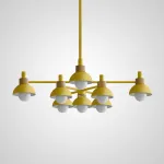 Люстра на штанге FANTA A 8 lights Yellow от ImperiumLoft