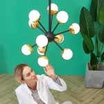 Люстра на штанге SIGNE D60 от ImperiumLoft