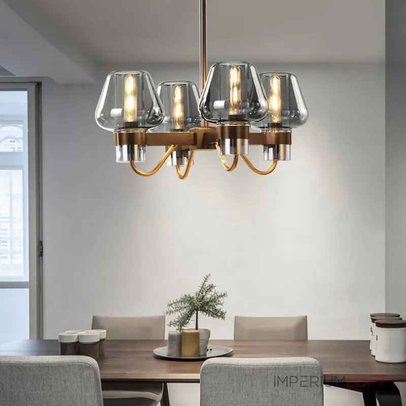 Люстра на штанге MONTALEMBERT L105 Brown