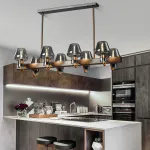 Люстра на штанге MONTALEMBERT L105 Brown