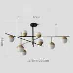 Люстра на штанге TECHNUM L200 от ImperiumLoft