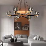 Люстра на штанге MONTALEMBERT L105 Brown