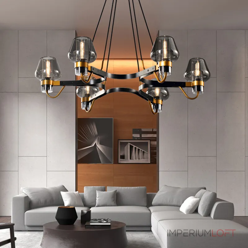 Люстра на штанге MONTALEMBERT L105 Brown