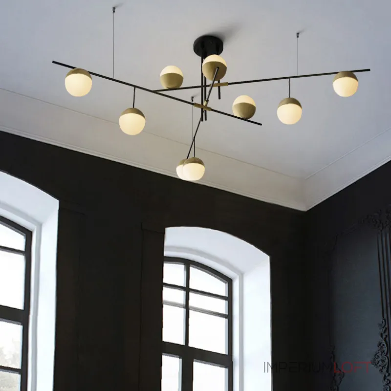 Люстра на штанге TECHNUM L200 от ImperiumLoft Люстра на штанге TECHNUM L200 от ImperiumLoft