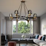 Люстра на штанге MONTALEMBERT L105 Brown