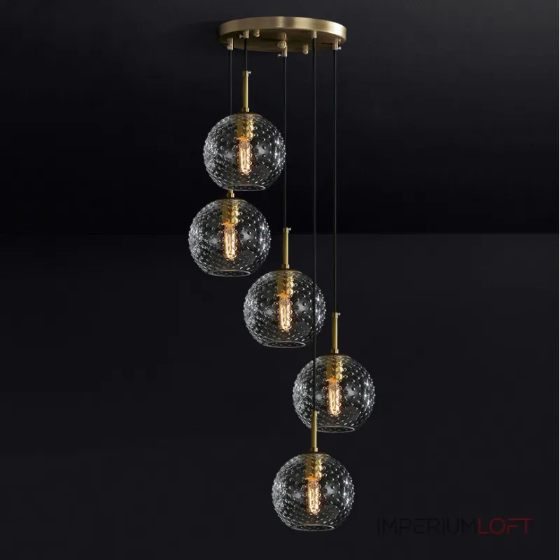 Подвесной светильник Rousseau Cognac от ImperiumLoft