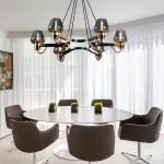 Люстра на штанге MONTALEMBERT L105 Brown