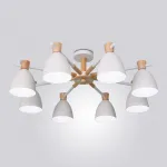 Потолочная люстра FOLKE 8 White от ImperiumLoft